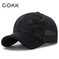 COKK czapka z daszkiem kobiety kamuflaż kapelusze letnie dla kobiet mężczyzn Unisex parasolka oddychająca odkryty czapka sportowa rozrywka proste Snapback 2